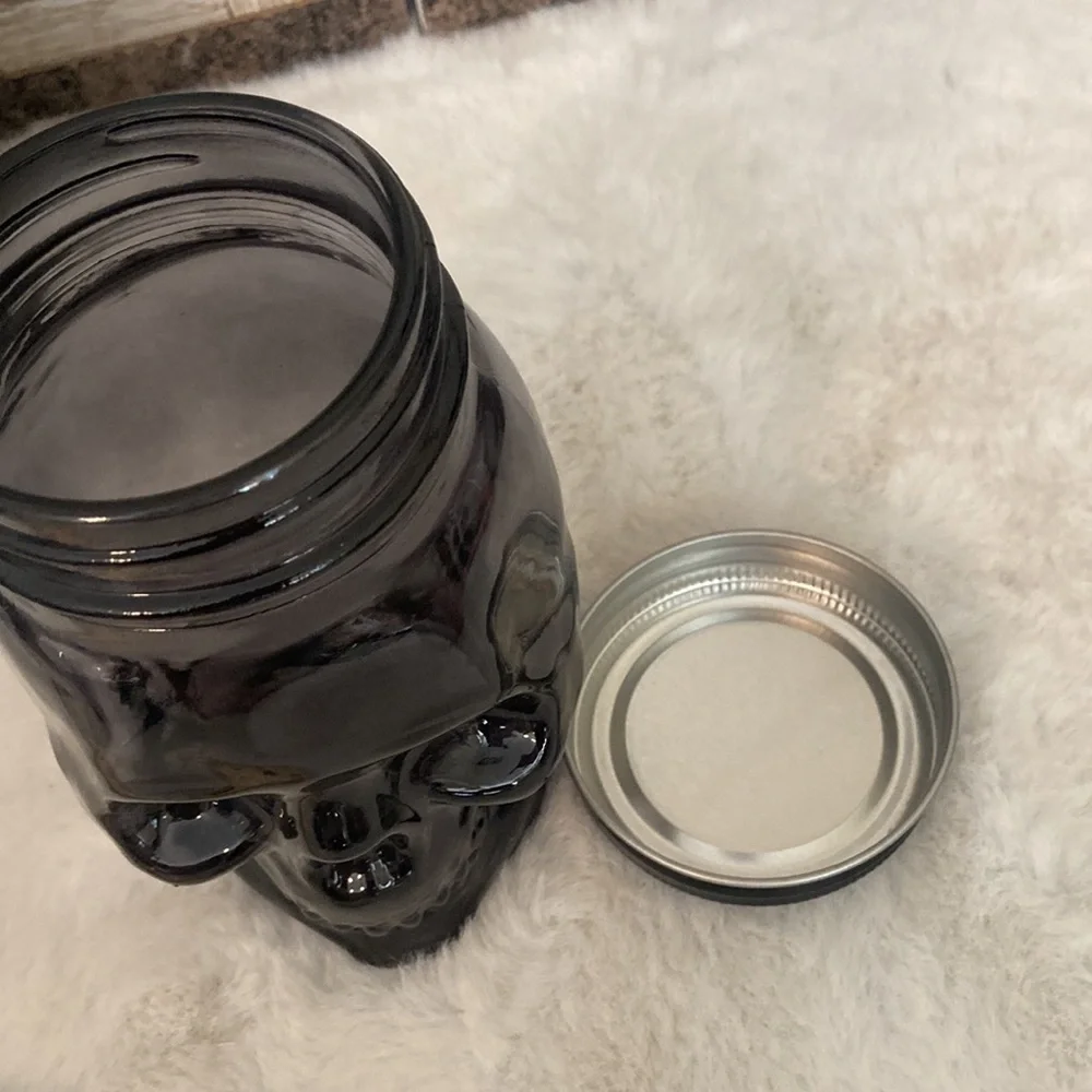 Target BP Halloween Skull Jar